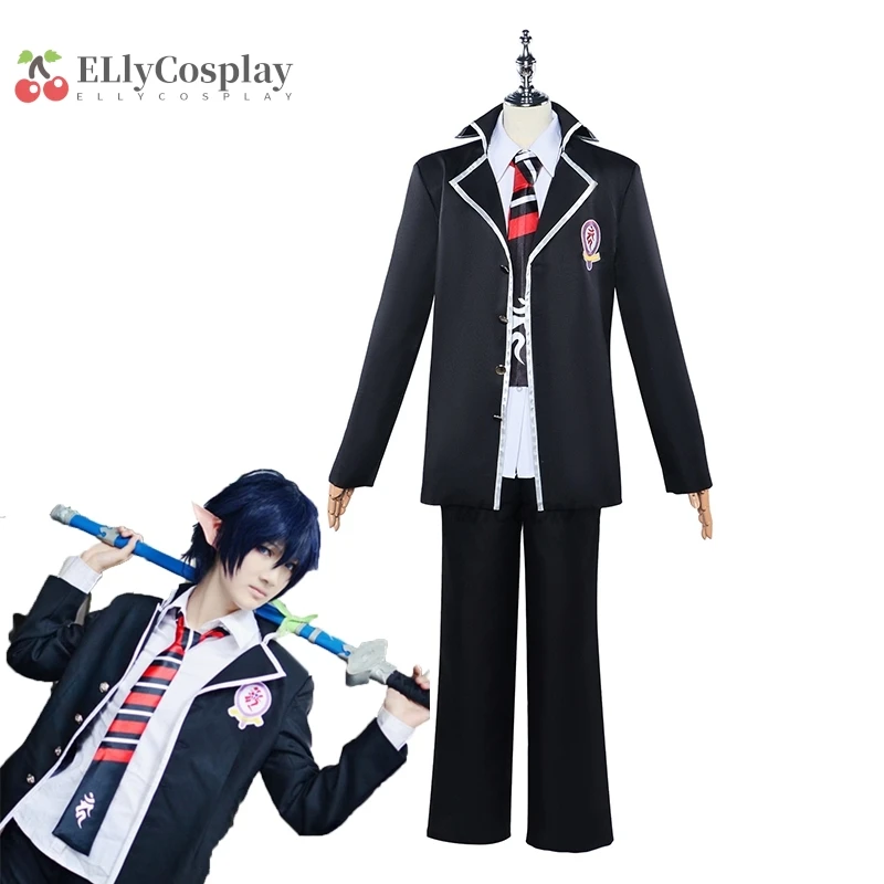 

Okumura Rin cosplay Anime Ao no Exorcist Cosplay Blue Exorcist Rin Okumura Cosplay Costume School Uniform Men Suits Outfits