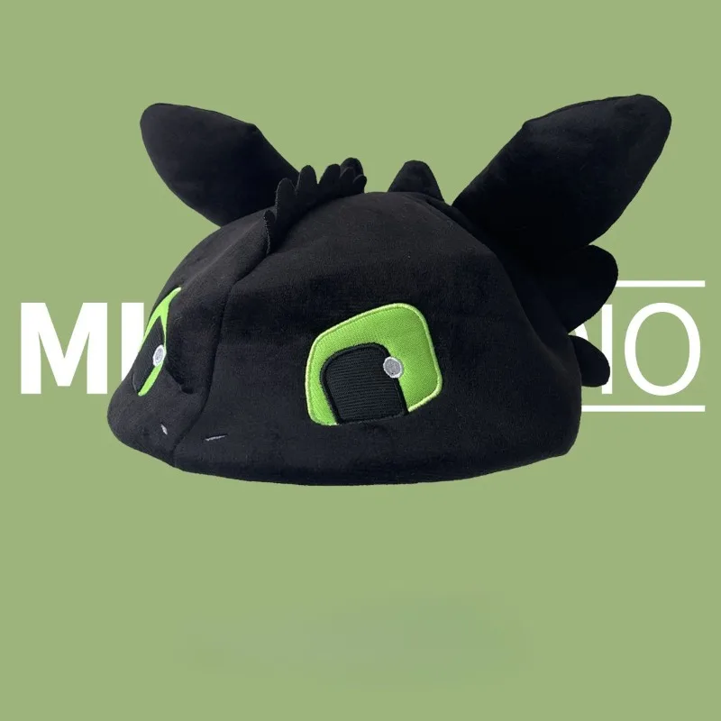 

How To Train Your Dragon Series Funny Dragon Hat for Couple Photoshoot Headwear Beret