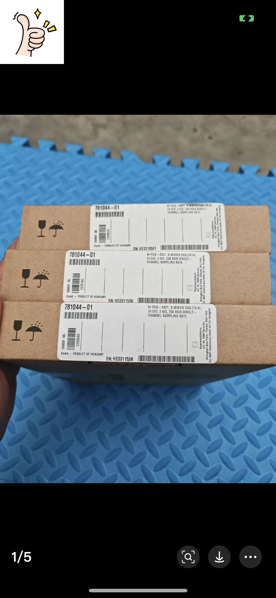 US NI PCIE-6321, Brand New And Unopened