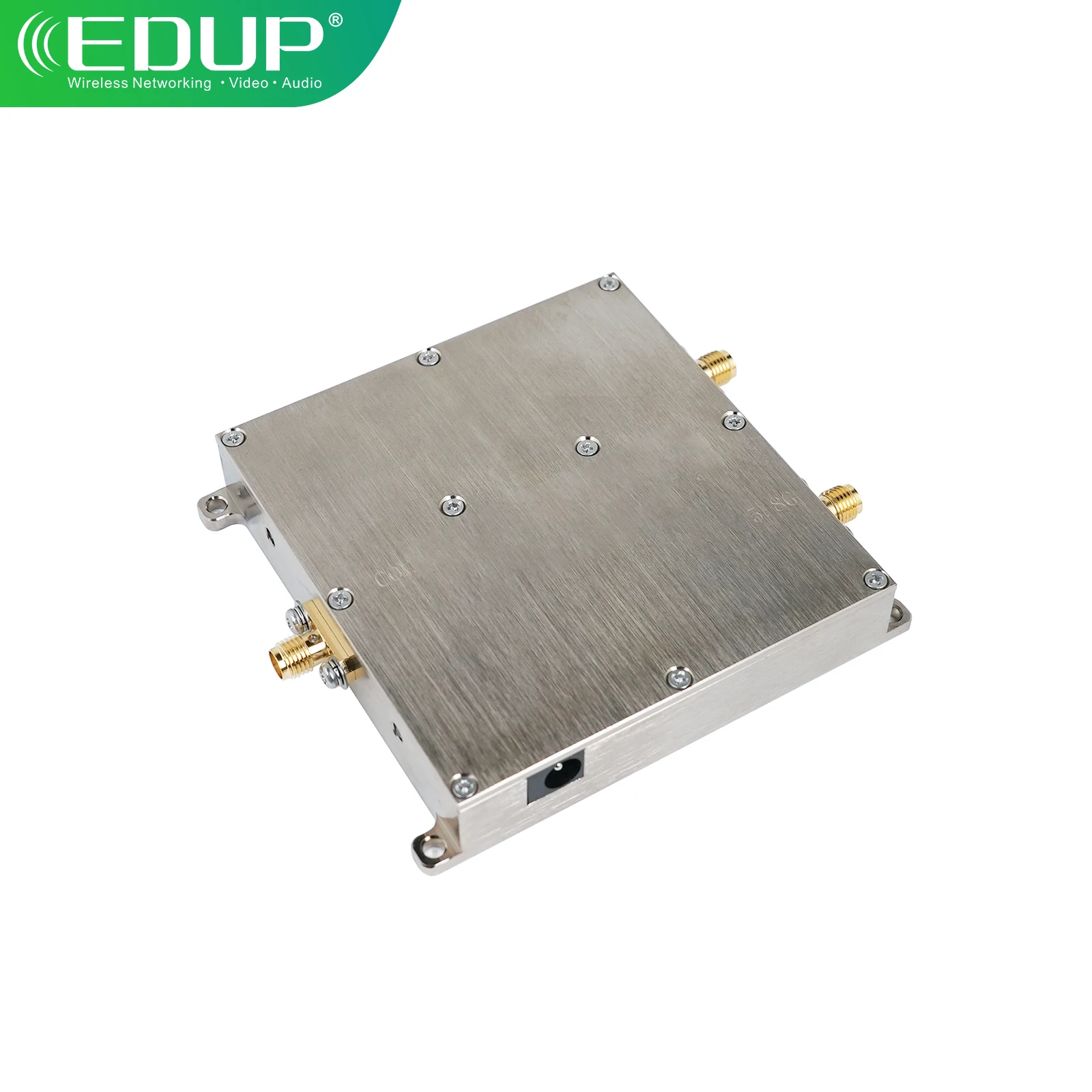 EDUP-AB055 12V Dual Band WiFi Extender 40dBm High Power Compatible with 802.11n AC Wireless LAN 2.4&5GHz Signal Booster for Home