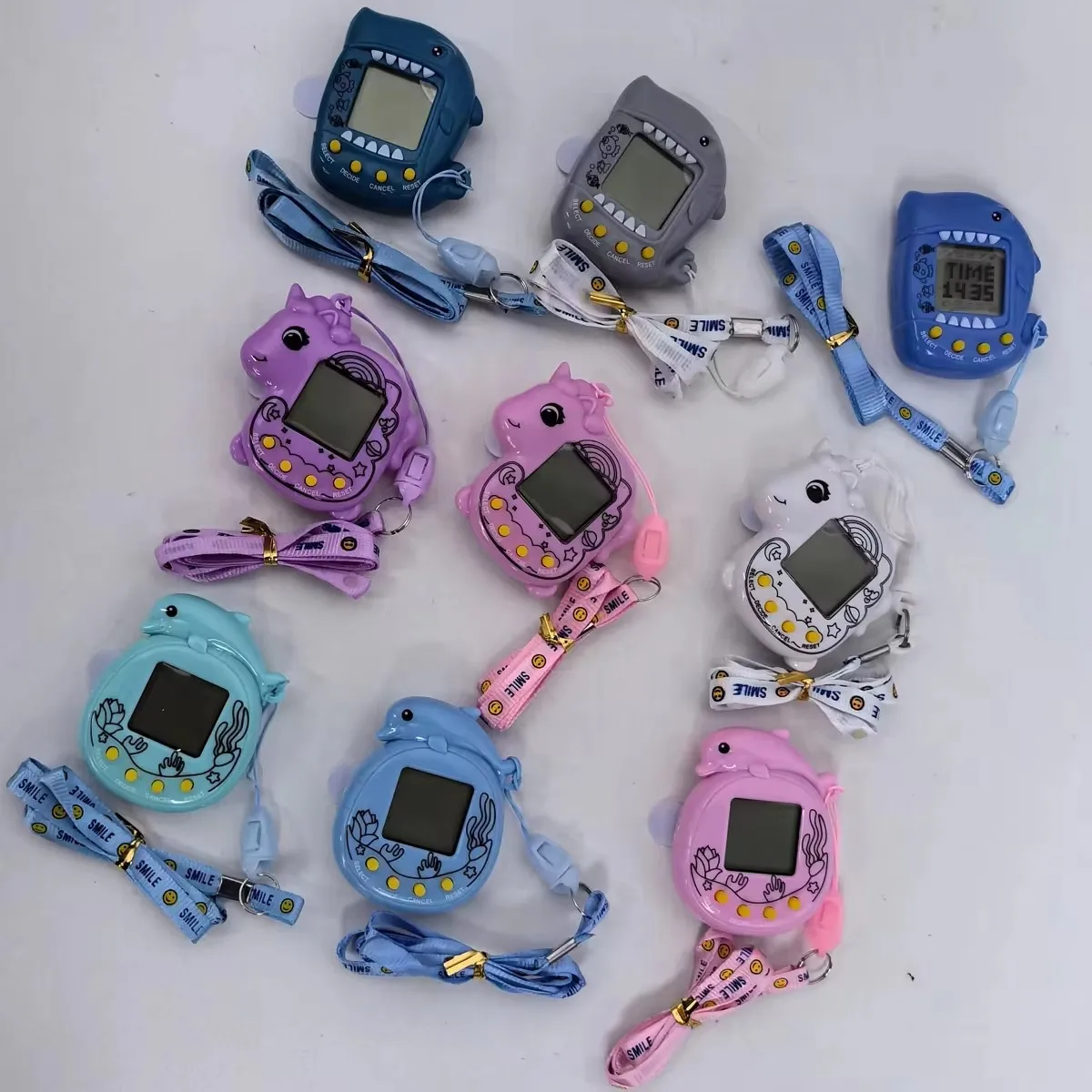 مصغرة Tamagotchi افتراضية شفافة إلكترونية محمولة لعبة تدريب 168Pet الحنين آلة الحيوانات الأليفة ألعاب مضحكة للأطفال هدية #3