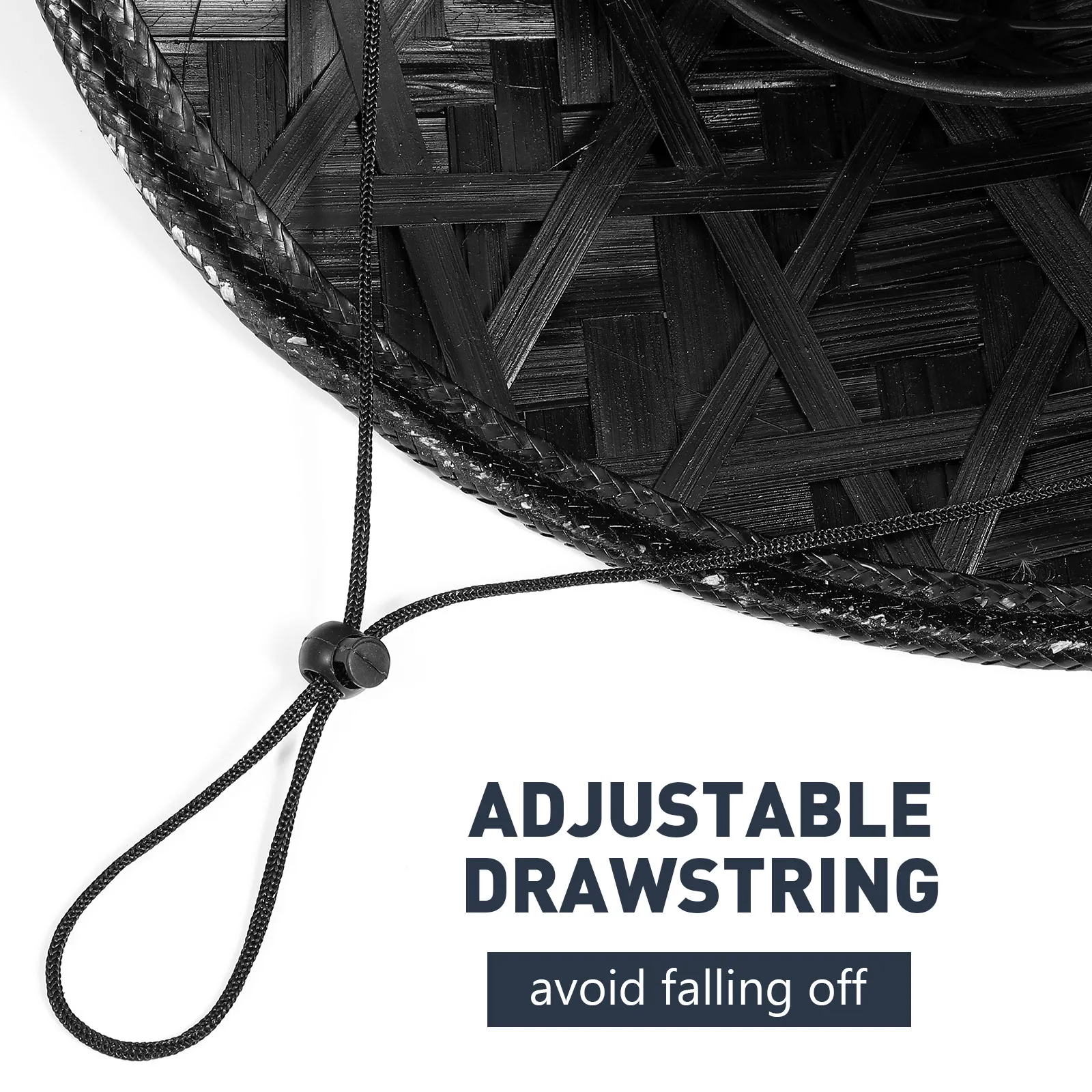 

Черная бамбуковая шляпа самурая ручной работы – головной убор для косплея ниндзя, декоративный аксессуар для вечеринок, реквизит для сценических выступлений и фотосессий, для дома