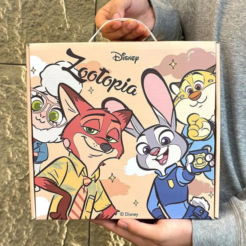 Nowa Zootopia Disney Judith Nick 4 Urocza Ceramiczna Miska na Ryż z Kreskówki Prezent na Festiwal Domowy Wysoka Estetyka Zastawa Stołowa
