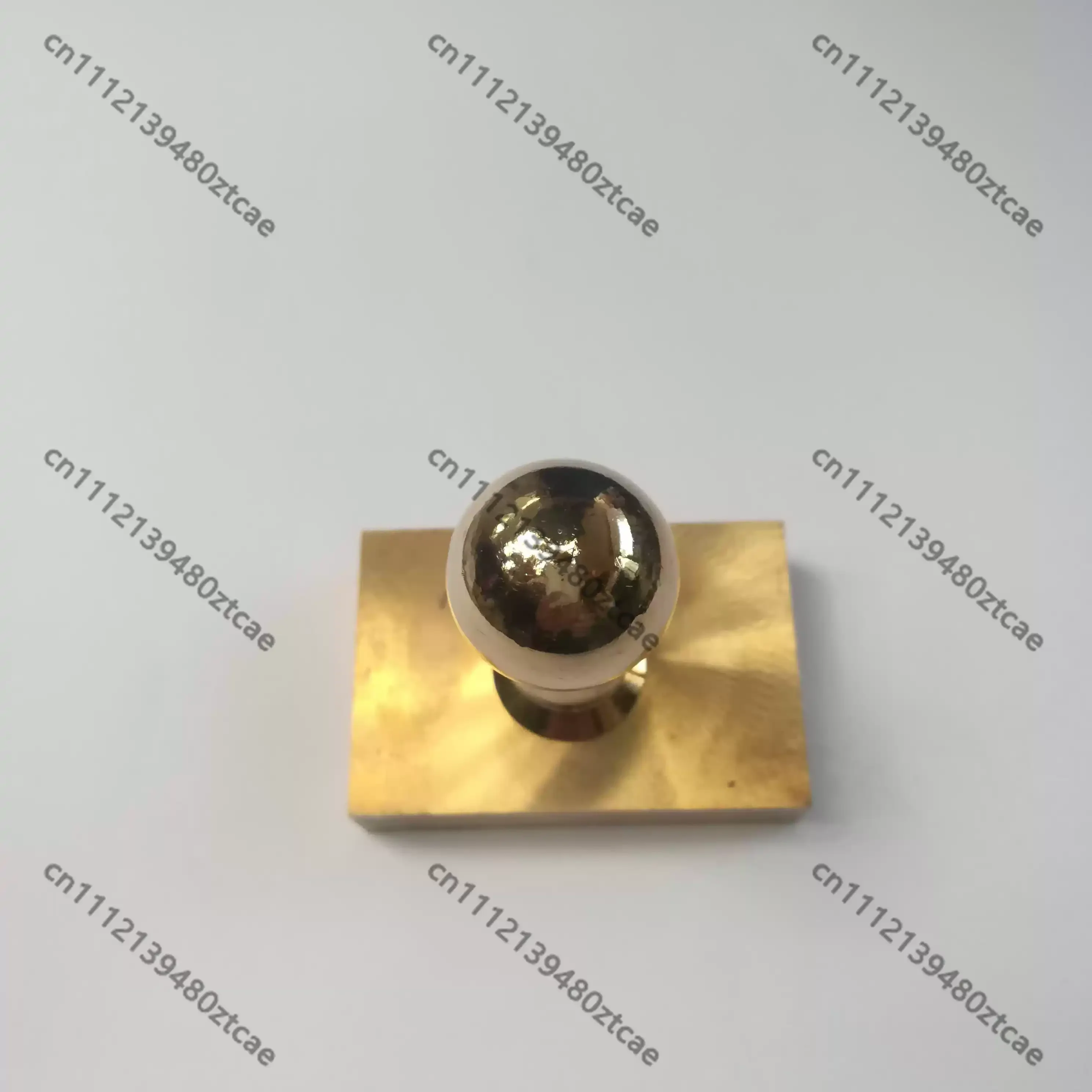 Rectangular Copper Seal Blank 40×60mm Stamp Material