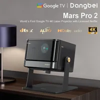 Dangbei DBOX02 Mars Pro 2 4K Projector 2450 ISO Lumens Laser Beamer with Licensed Netflix Active 3D Wifi Smart TV Home Theater