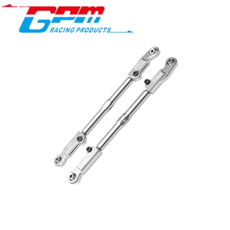 

GPM SLE057SN ALUMINUM 7075-T6+STAINLESS STEEL REAR CAMBER LINKS FOR TRAXXAS 1/8 SLEDGE RC Upgrade