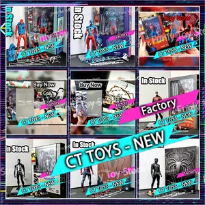 CT Toys Spiderman Web Man Mafex 190 Spidey Webman 185エージェントAnti Venom Amazing Yamaguchiアニメアクションフィギュアカスタマイズされたおもちゃ 12ベストセールスヤマグチアイアンスパイダー-8