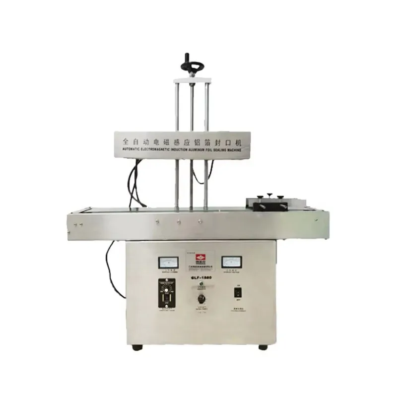 1800 vertical automatic electromagnetic induction aluminum foil sealing machine