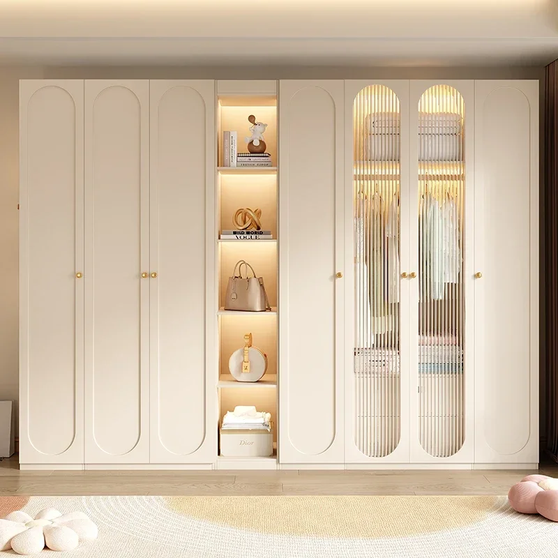 

Organizer Underwear Mirrored Wardrobes Luxury Doors Open Closets Room Wardrobes Storage Shelves Guarda Roupas Bedroom Furniture