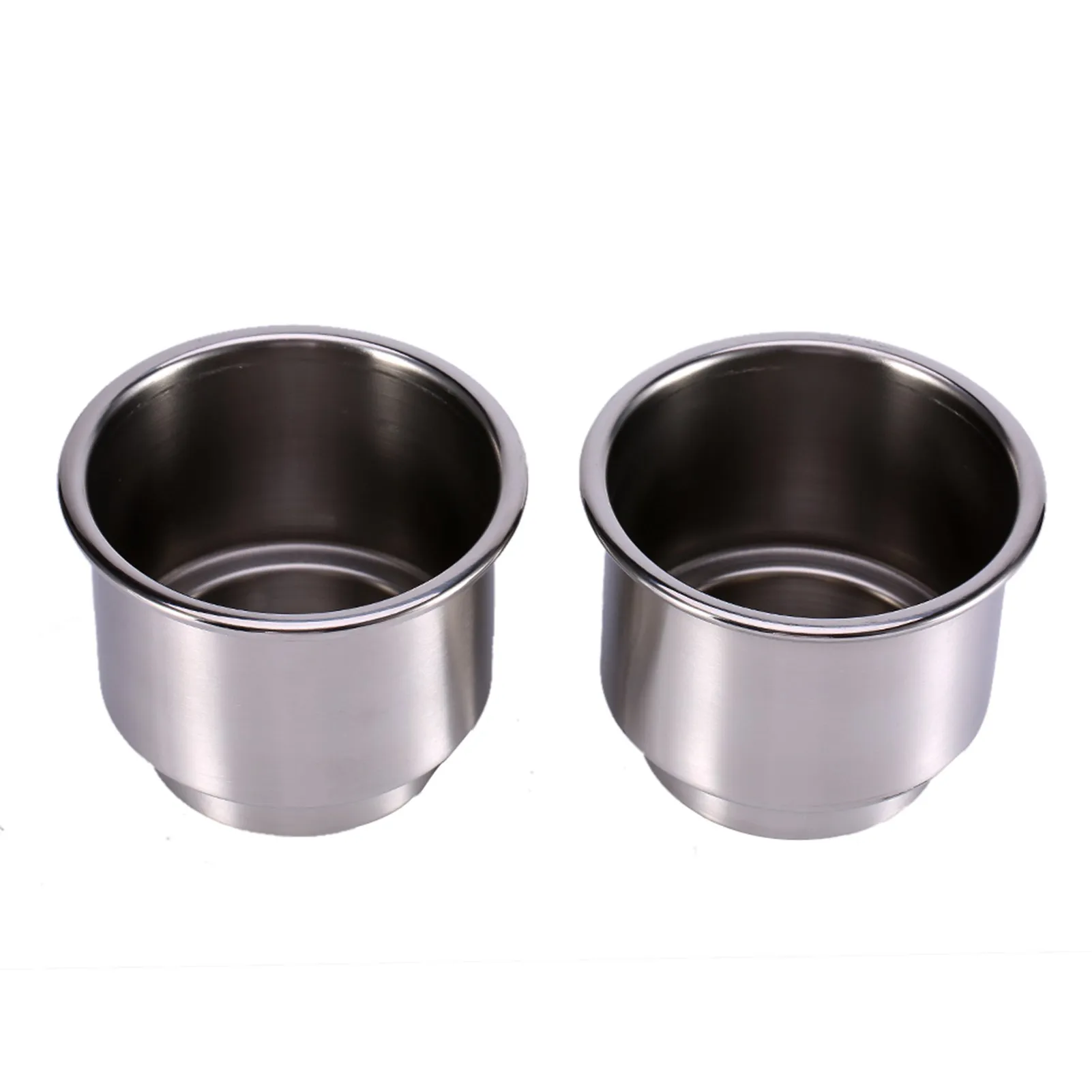 2Pcs Stainless Steel Cup Drink Bottle Holder for Marine Boat RV Camper