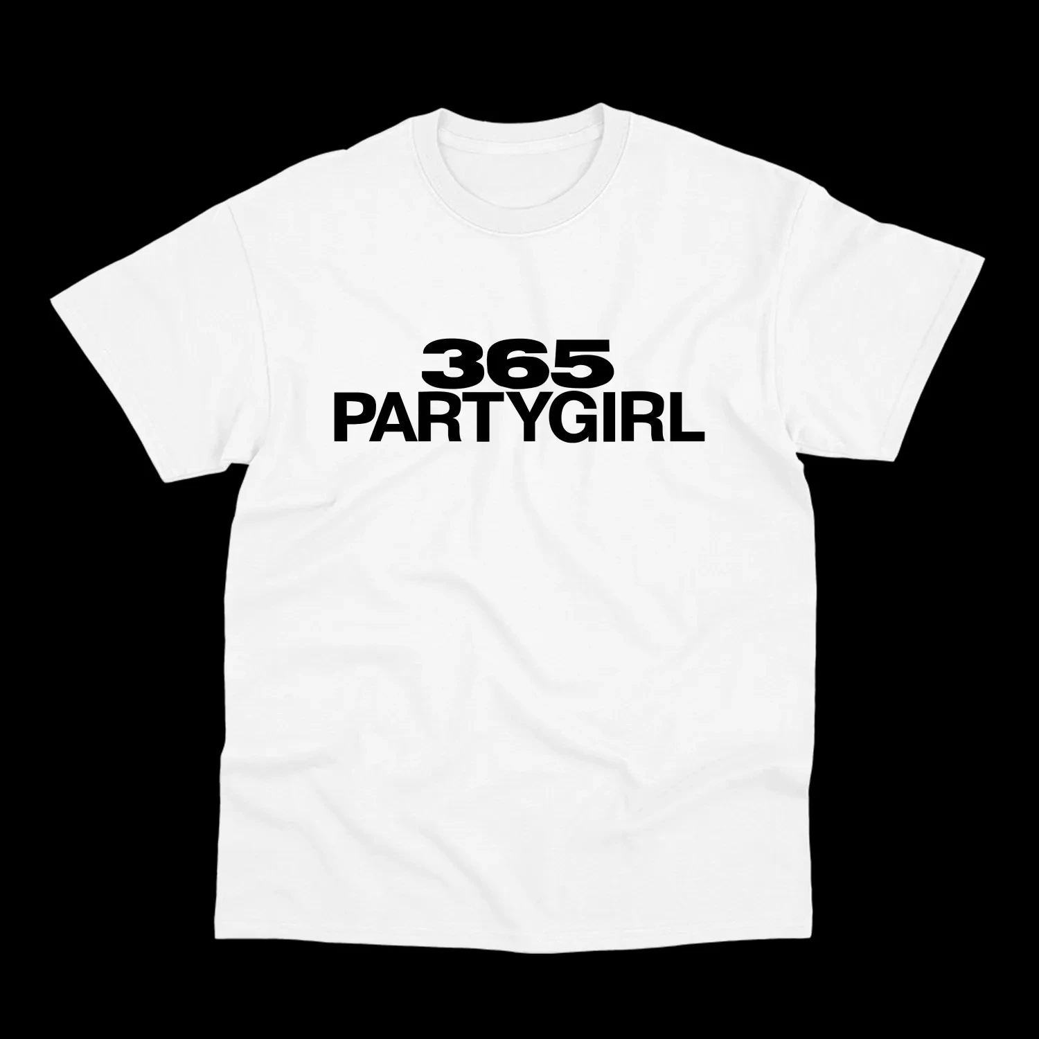 365 Party Girl Charli XCX Album Brat T Shirt Men Women Short Sleeve Cotton Tees Summer T-shirt Unisex Streetwear Y2k Clothing