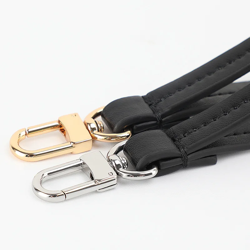 20cm 1.2cm Wrist Bag Strap Handle Fashion Leather Women Girl Purse Bag Belt Clutch Bag Strap Black Replacement Correa Bolso Mano