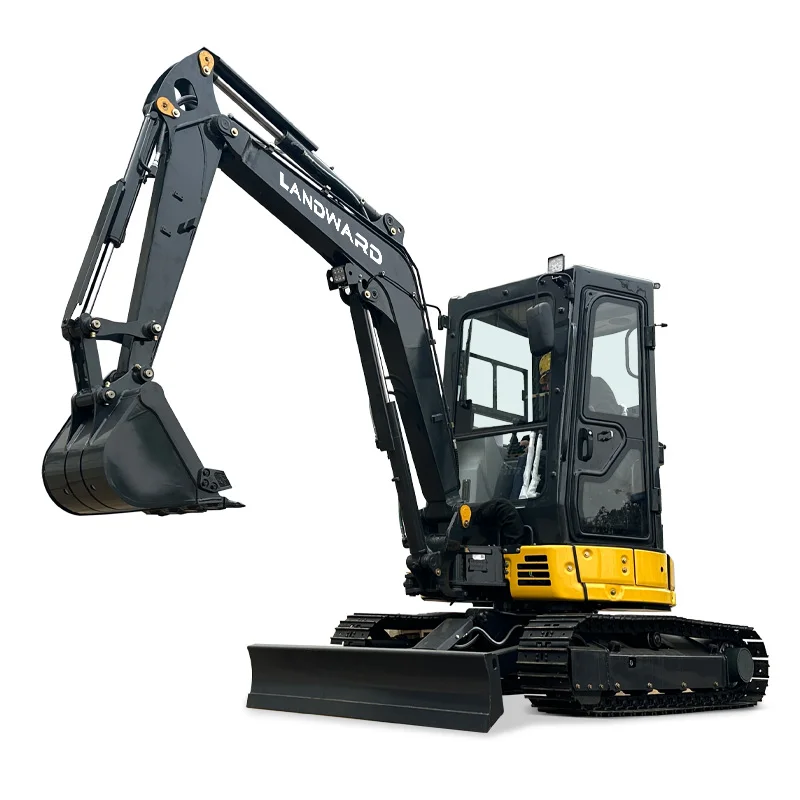 Chinese Factory Mini Excavators 4 Ton Hydraulic Crawler Garden Small Bagger Customize Home Small Excavator Mini Diggers