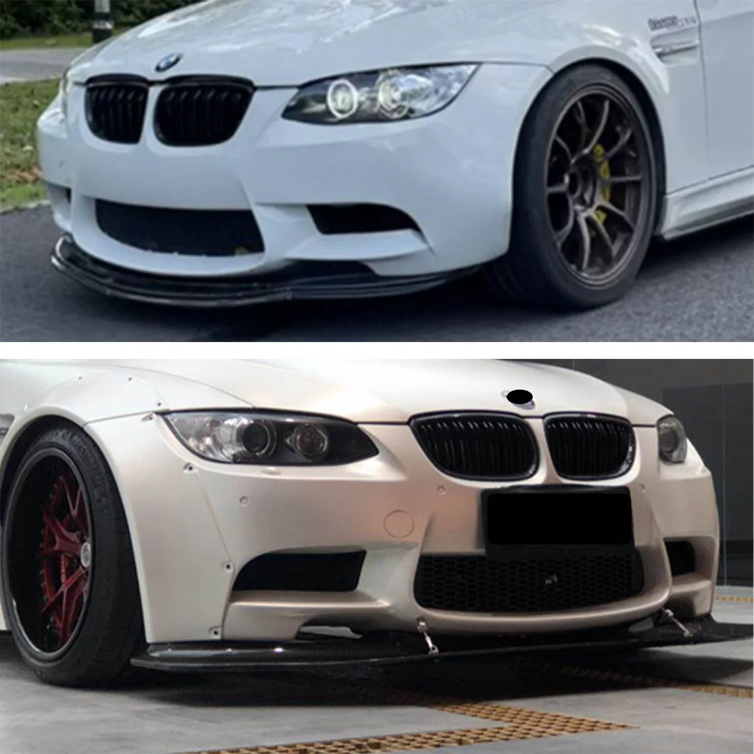 Front Bumper Lip Splitter Lower Blade Guard For BMW 3 Series E90 E92 E93 M3 2007-2013 Car Styling Upgrade Accessories