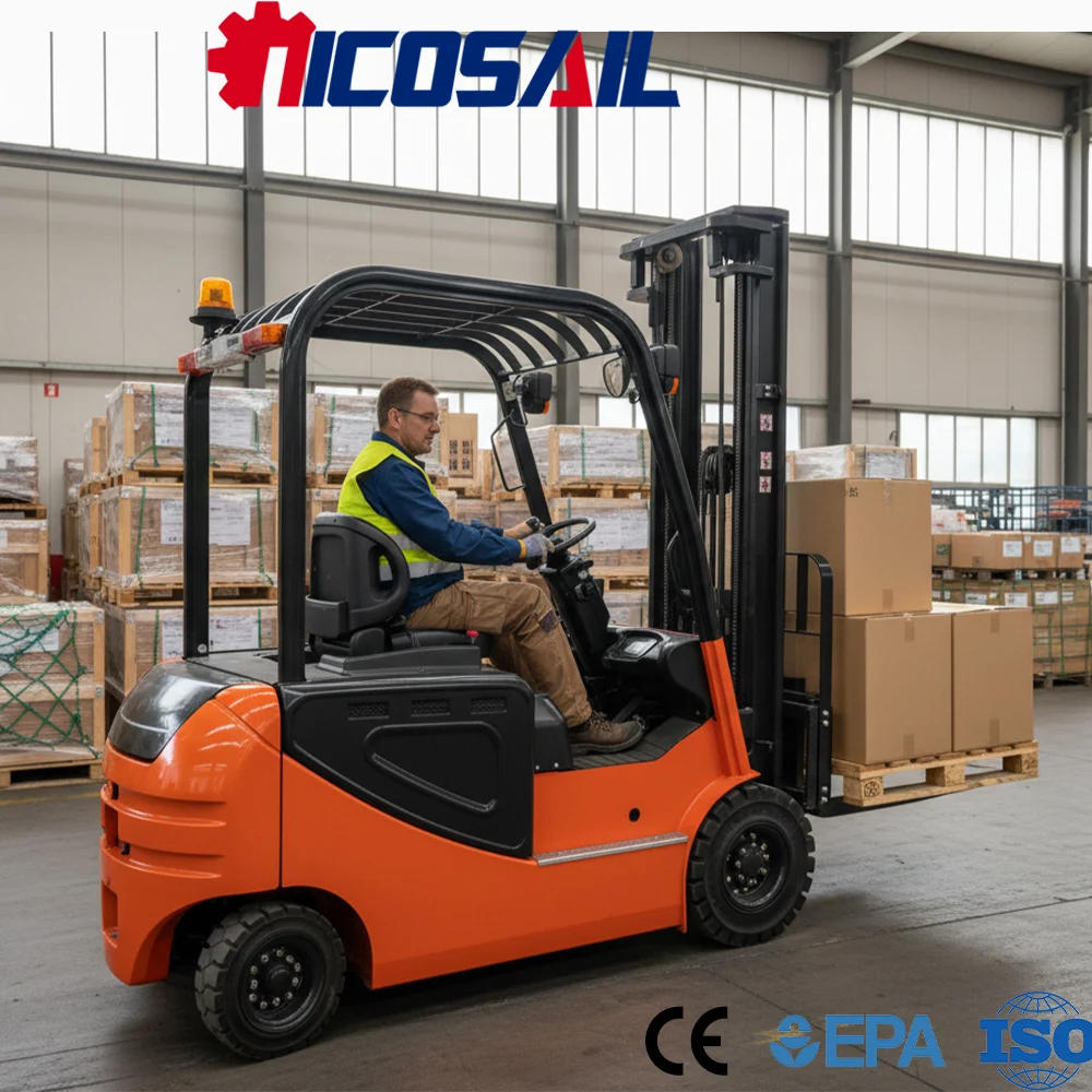 

CE Certified Mini Forklift Custom Euro 5 Engine Small Forklift for Warehouse and Factory Use
