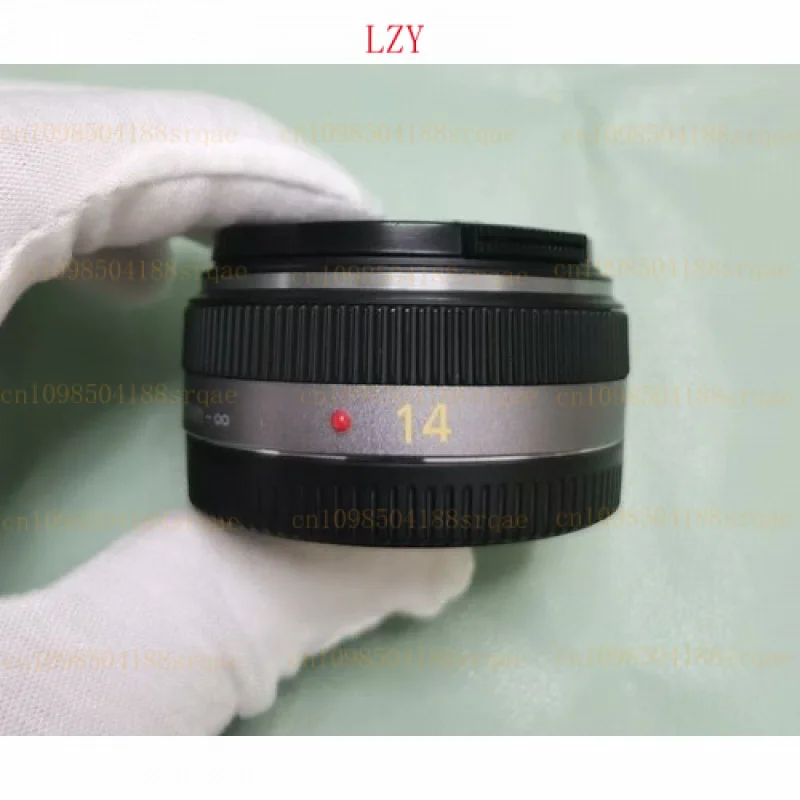 95% جديد LUMIX G 14 مللي متر F/2.5 ASPH AF عدسة H-H014 M4/3-Mount لباناسونيك
