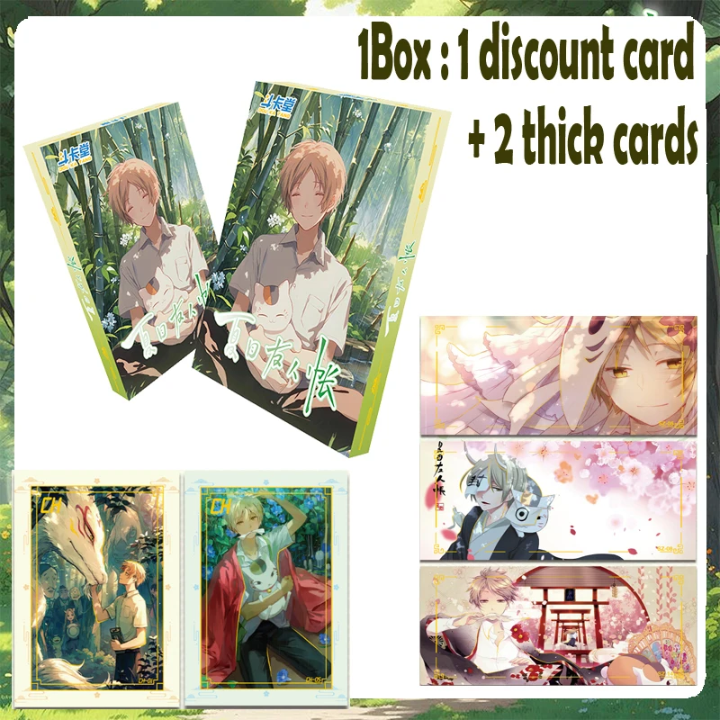 

Japanese Anime Natsume Collection Cards Natsume's Book of Friends Hobby Game Cards Booster Box Girl And Boy Toy Birthday Gifts