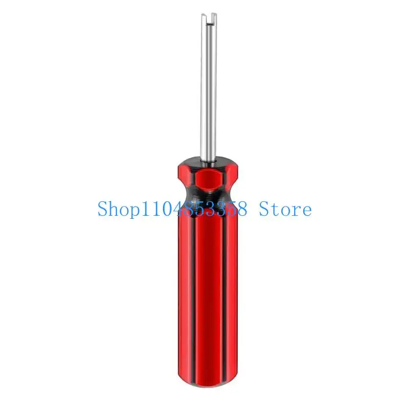 

5 Pieces Universal for Valve Stem Removal Tool Set of 5 4 Way for Valve Remover Tire Repair Schrader for Valve Tool