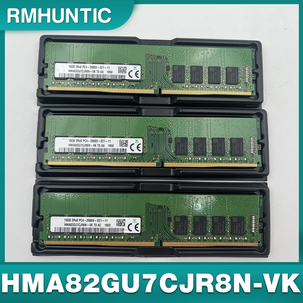 Skynixサーバーメモリ、2rx8、PC4-2666V、ecc、サーバー用eudimm、HMA82GU7CJR8N-VK、16g、1個