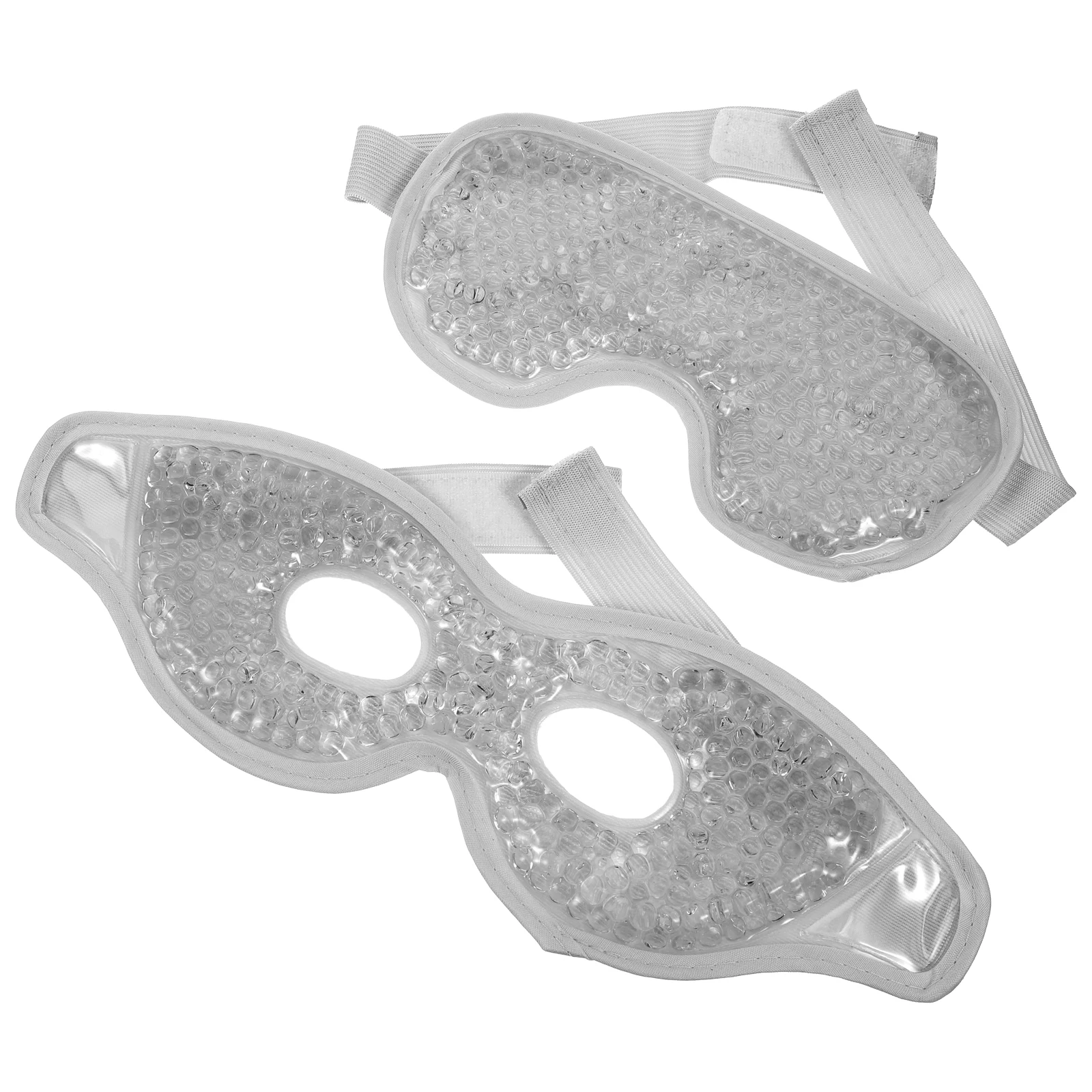 

2pcs Reusable Cooling Pads Caring Ice Packs Cold Compress For Puffiness Dark Circles Cooling Patches Pvc Masks Portable Packs