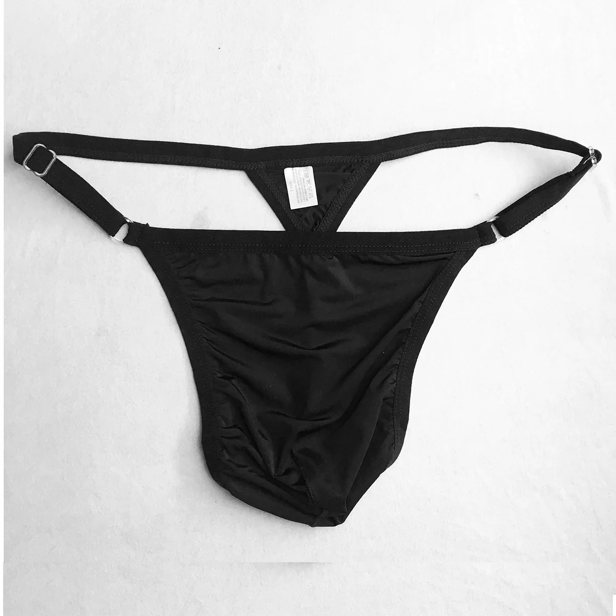 Heren brutale ondergoed groot zakje sexy mannelijke G-snaren ijszijde T-rug slipje aanpassen taille homo onderbroek erotische lingerie