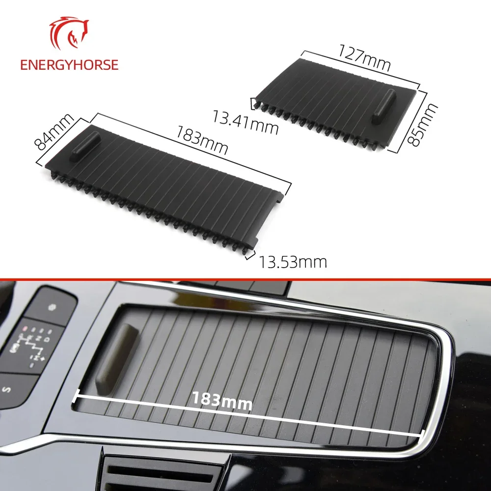 98086959ZE Car Center Console Shutters Cup Holder Cover Slide Roller Blind Storage Box Cover For Dongfeng Peugeot 508 2011-2018