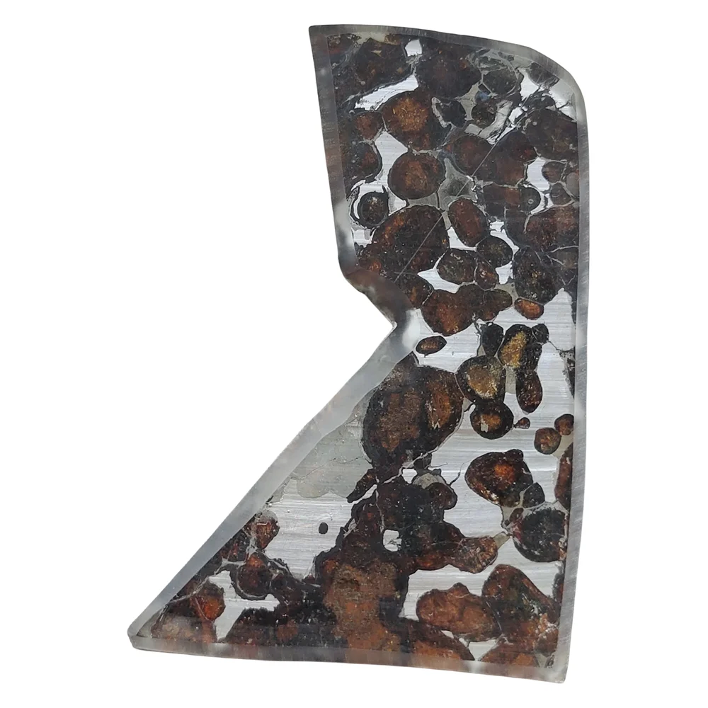 

22.5g SERICHO Pallasite Flakes Natural meteorite Materials Olivine Meteorite Specimen Collection - from Kenya - CA150