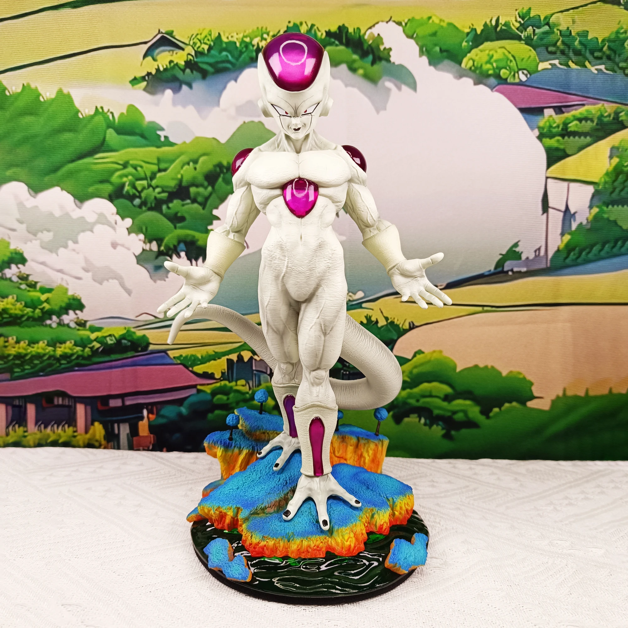

30cm YS Studio 1:6 Dragon Ball Frieza Fourth Form Action Figure Statue Model Doll Collection Toys Gifts