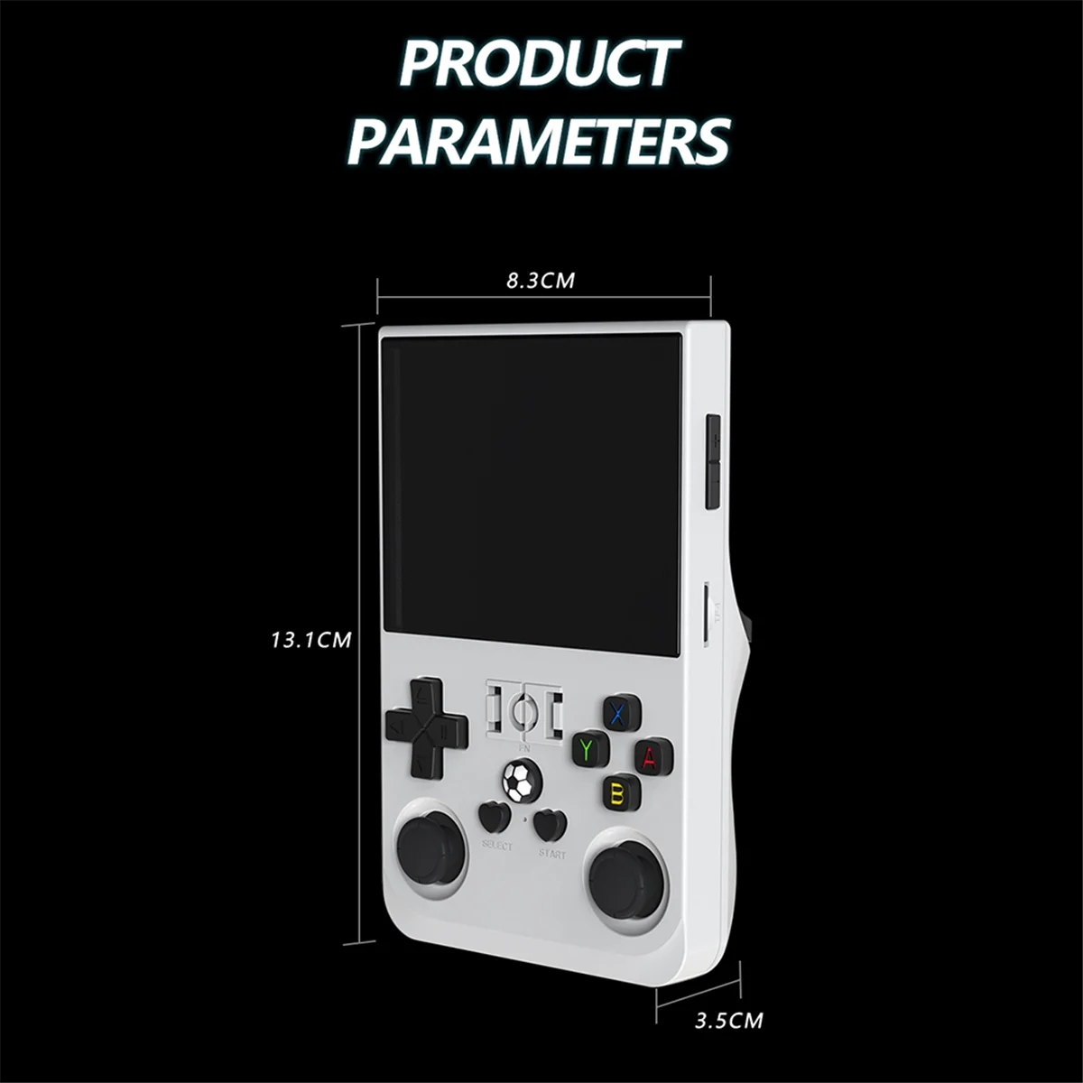 A64K R36PRO Handheld Retro Game Console 128GB 3.5inch HD Screen Portable Pocket Video Player Supports 30+ Emulators B