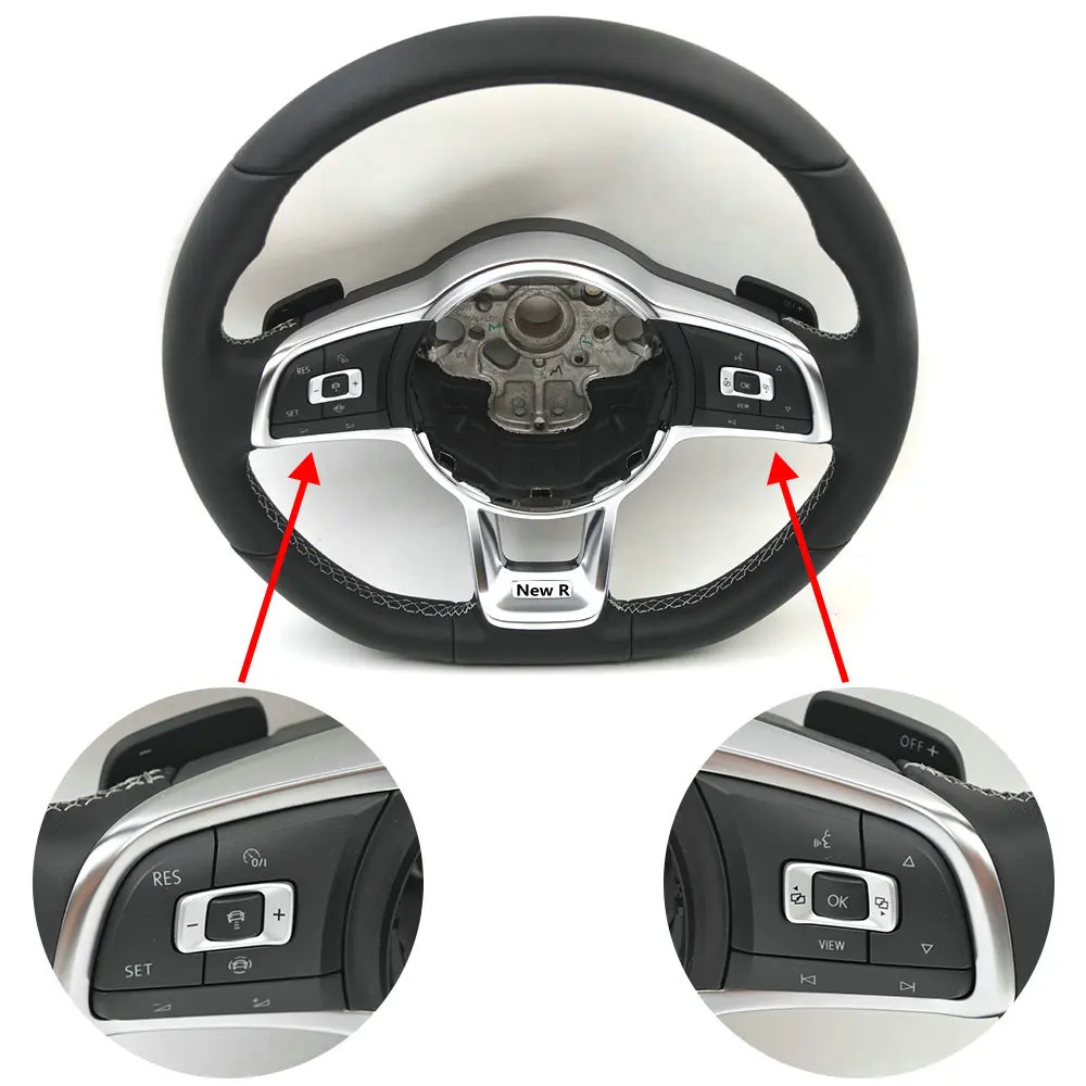 Golf 7 Rline sports steering wheel, suitable for VW MQB platform multifunctional sports steering wheel