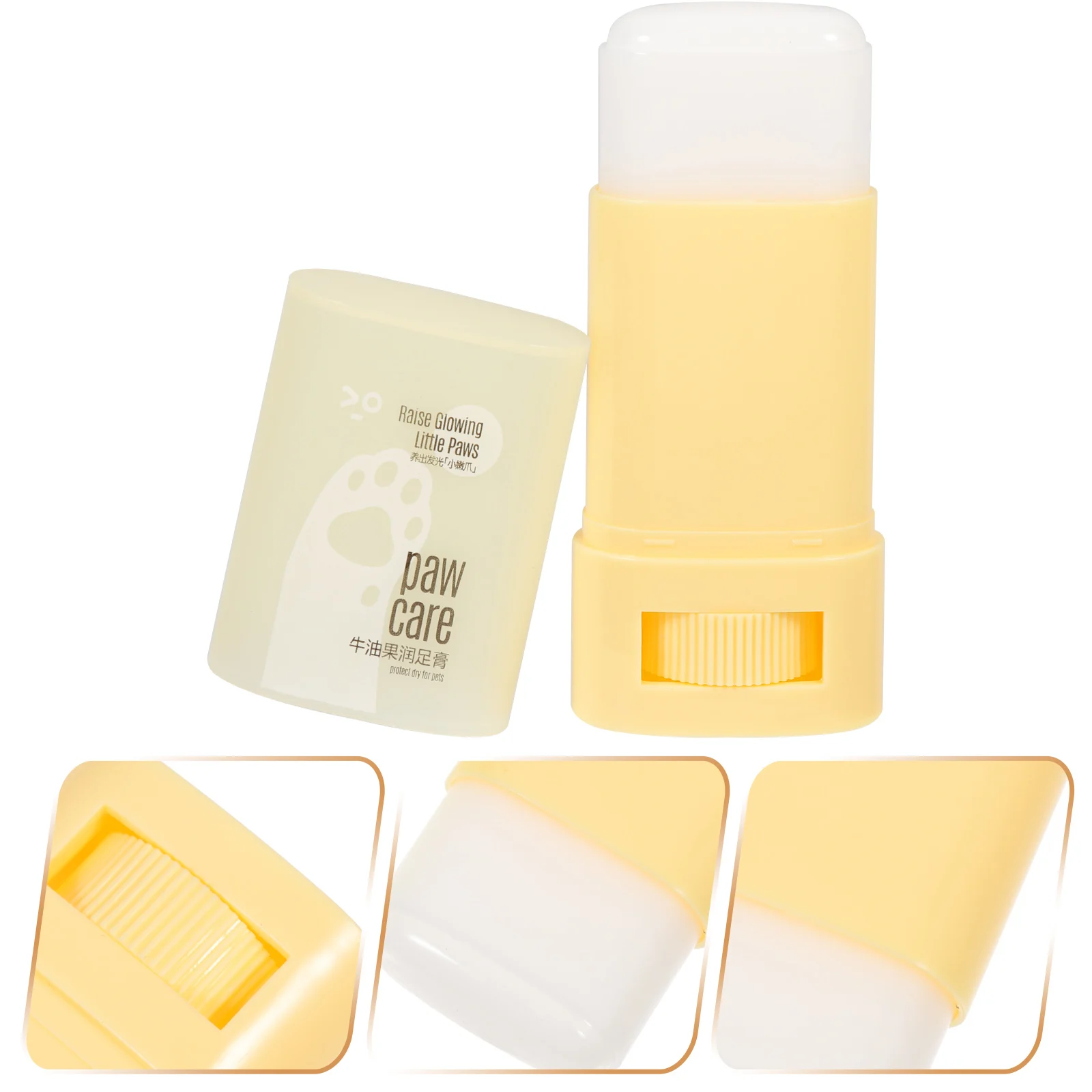 

Paw Balm Beeswax Cream for Dog Cat Pet Moisturizing Feet Protector Winter Paws Care Supplies Small Compact Outdoor Use