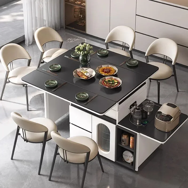 *v forFolding Cabinet Dining Chairs Extendable Console Kitchen Dining Table Sedentary Coffee Free Shipping Mesas  Furniture c