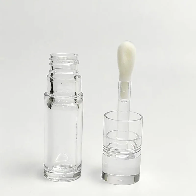 Ronde Volledige Transparante Lip Glazuur Buis, Lipkleur Buis, Cosmetica Verpakking Fles Mond, Rode Buis, Lip Glazuur Lege Buis, Verbergen