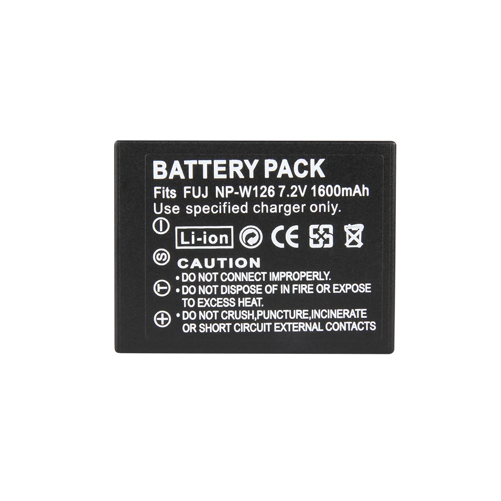 NP-W126 NPW126 بطارية ل Fujifilm FinePix HS30EXR HS33EXR HS50EXR X-A1 X-E1 X-E2 X-M1 X-Pro1 1600mAh بطاريات ليثيوم أيون