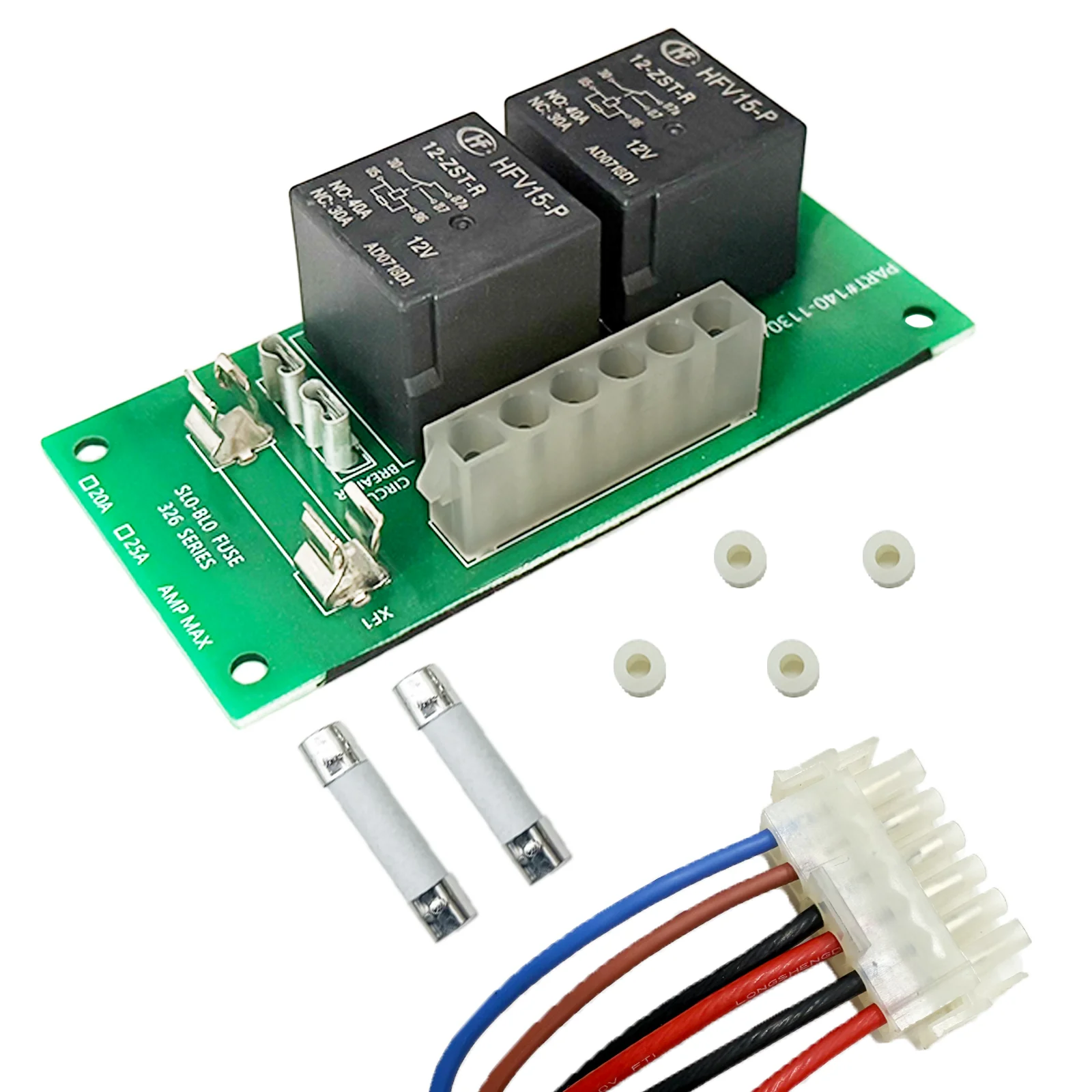 

14-1130 140-1130 RV Slide Out Relay Control Board Fits Power Gear Fleetwood 246063 135696 Wire Harness Connector 12V 20A