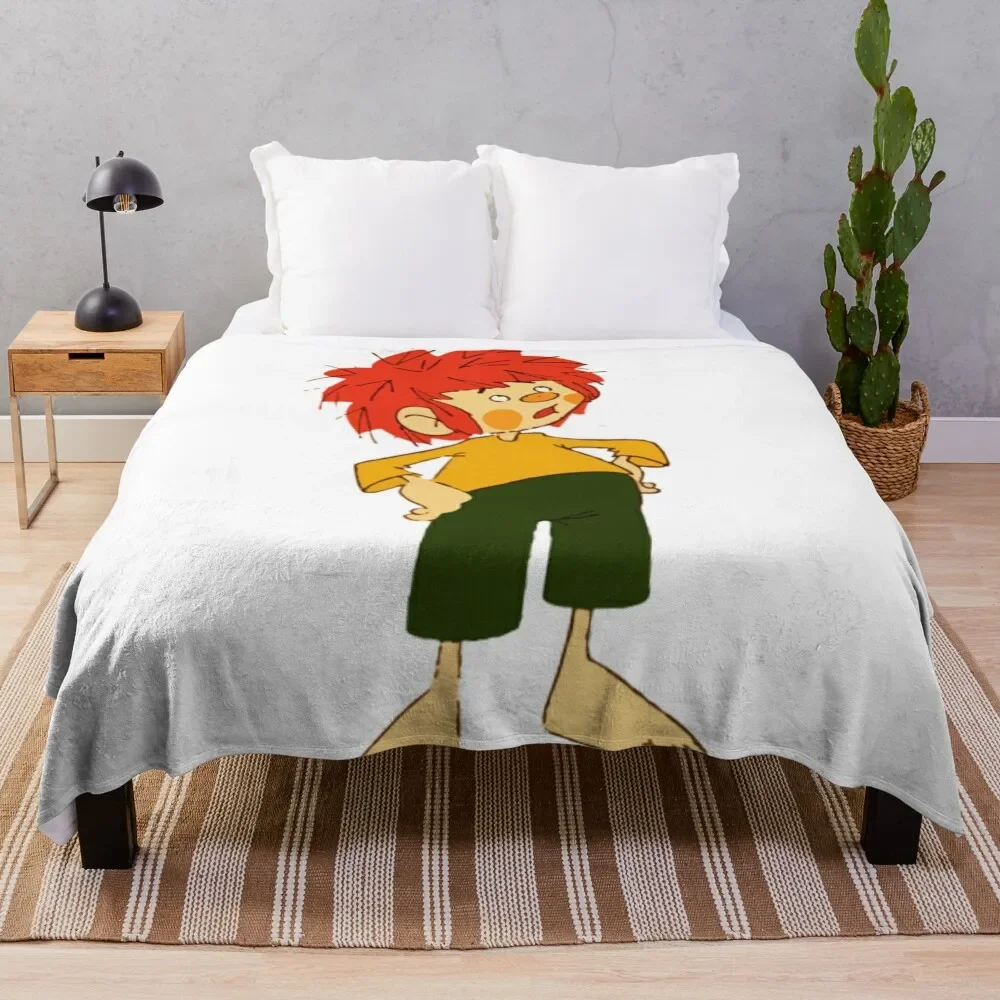 

Pumuckl figur 1983 Throw Blanket Cozy Warm Blanket for Bed Room Decor
