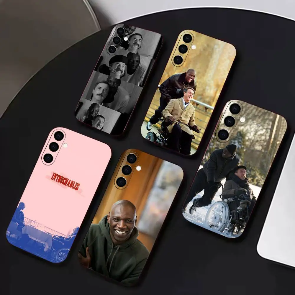 Funda de teléfono Intouchables Omar Sy para Samsung A72,A71,A72,A70,A53,A52,A51, cubierta suave negra de TPU