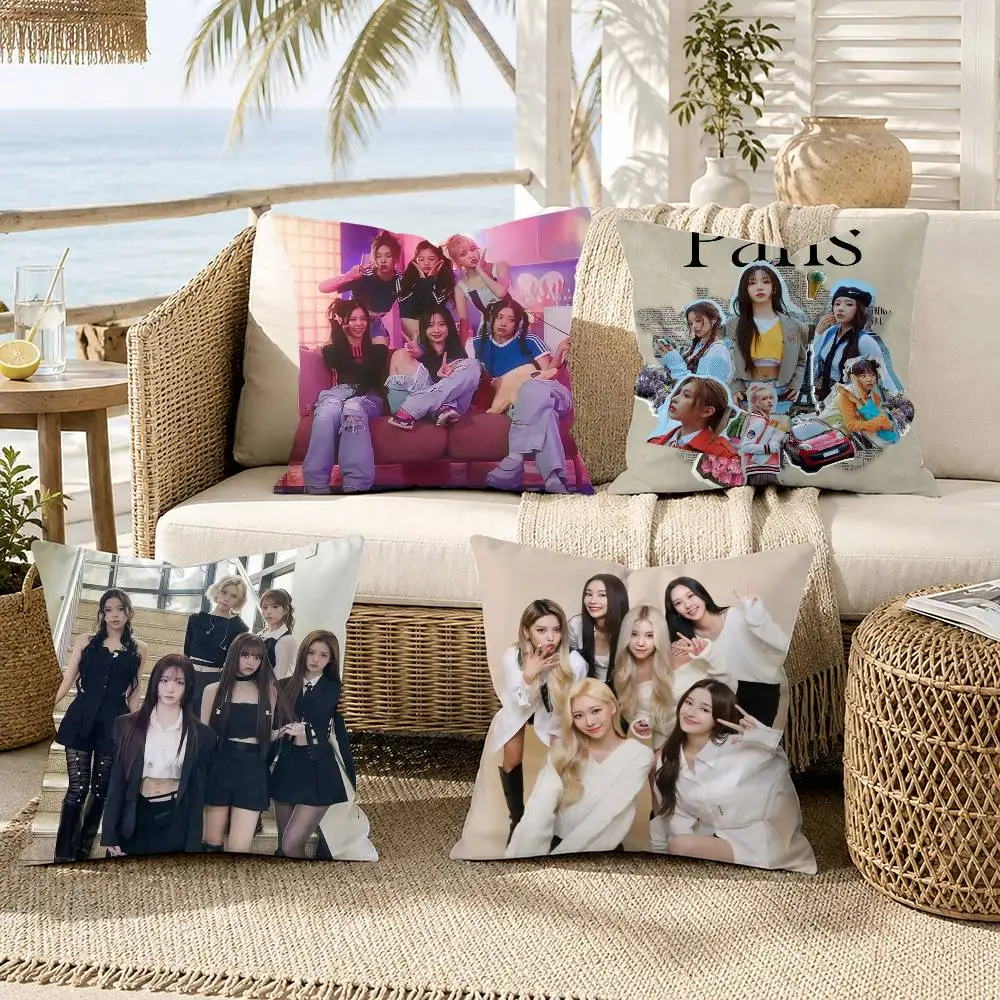 cool M-Music Group N-NMIXX Pillow Case for Sofa Living Room Home office Decor Protective Cover