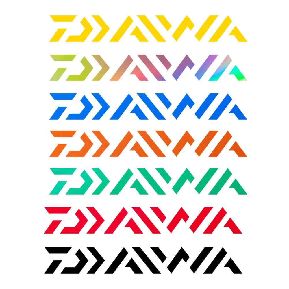 JDM Daiwa Logo Motorcycle Modification Sticker Waterproof Vinyl Decal for Gas Tank Fuel Tank Decor Car Stickers Accessories