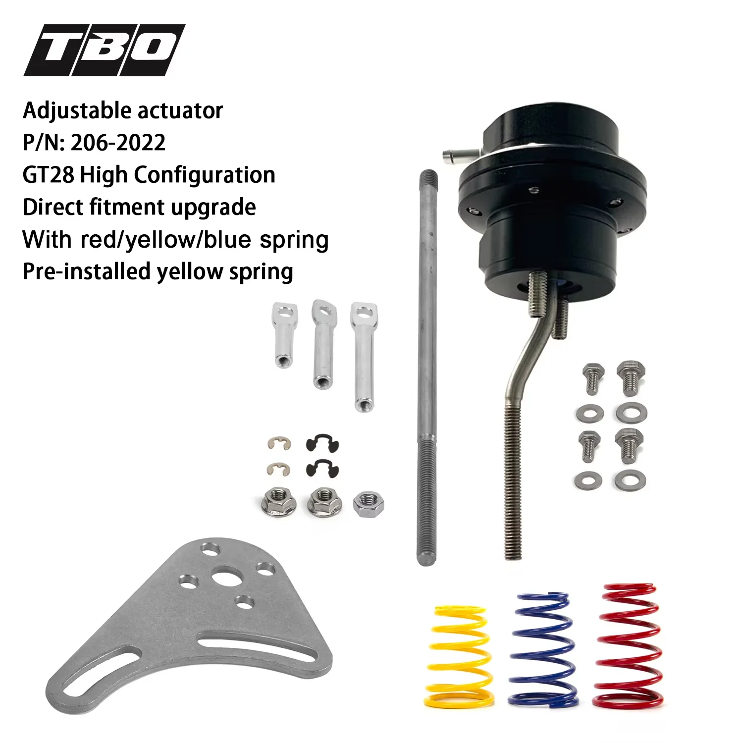 

TBO Turbo GT28 Adjustable Actuator Turbo Wastegate Universal Internal Supplier Turbocharger Parts