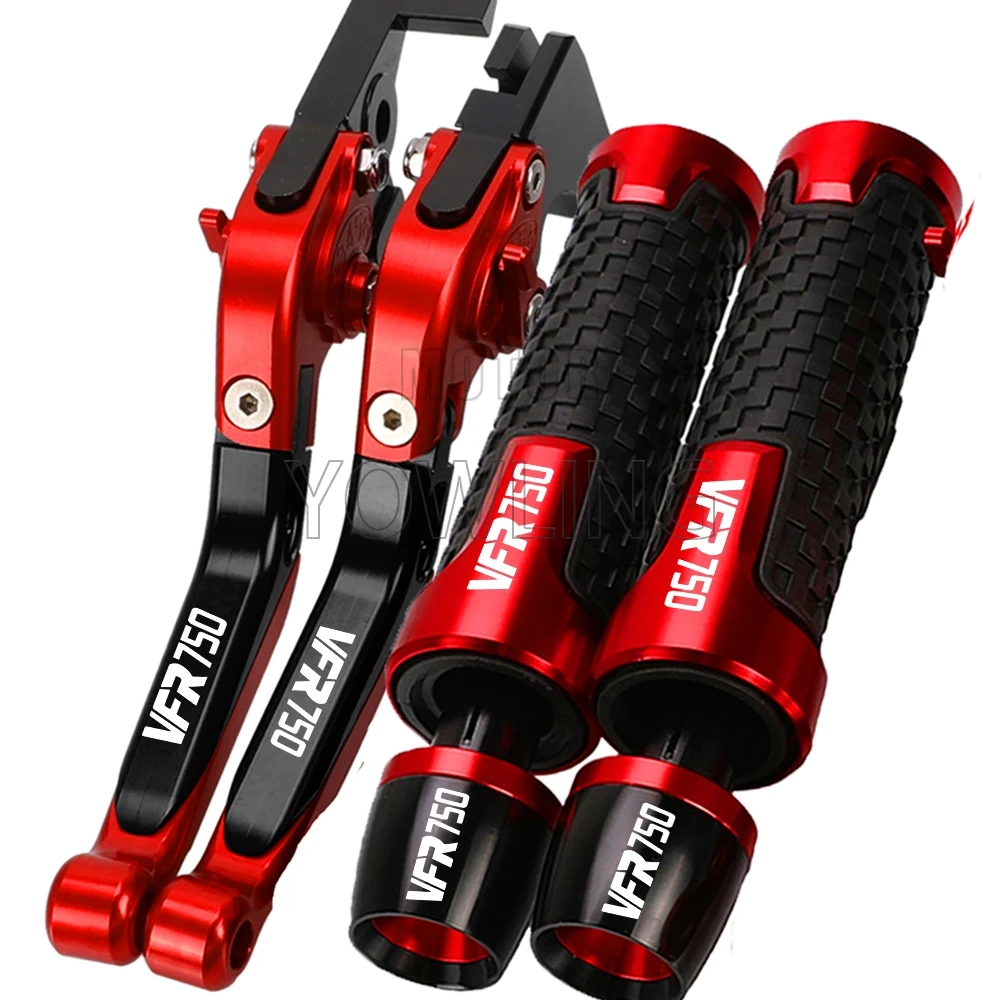 

For HONDA VFR750 1991-1997 VFR750F VFR750R VFR750 F/R/FH/FV 1986-1998 Motorcycle Brake Clutch Levers Handlebar grips Handle Ends