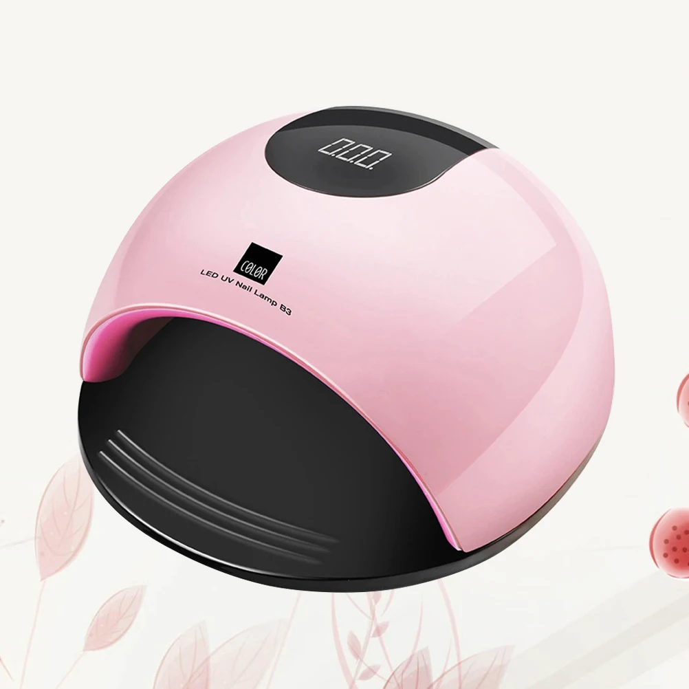 

80W Nail Phototherapy Machine UV LED Lamp Dryer for Fingernail Manicure Tools Lightweight ABS 36LEDs Double Source