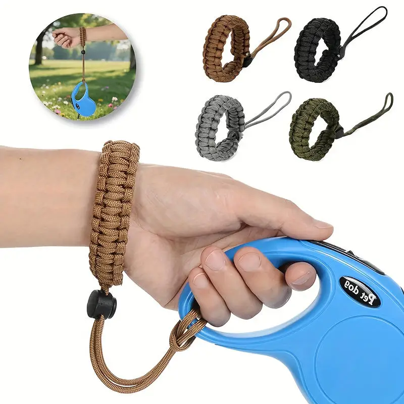 Adjustable Camera Straps Strong Braided Rope Wrist Band Strap DSLR Camera Accessories for Outdoor Photography Anti-lost