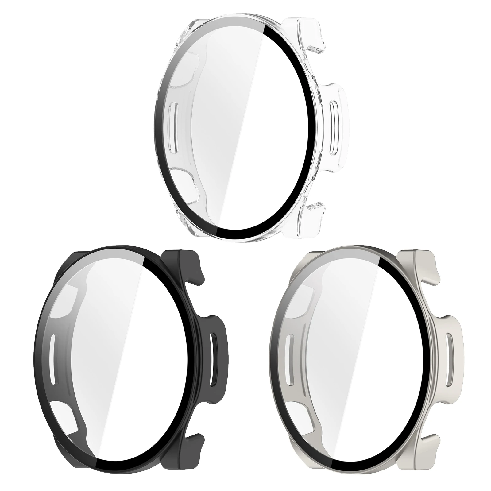 For Cheetah2 Ultra PC Integrated Watch Case Wear Resist Anti-Scratch Screen Protector Lightweight for Commute Gym Office