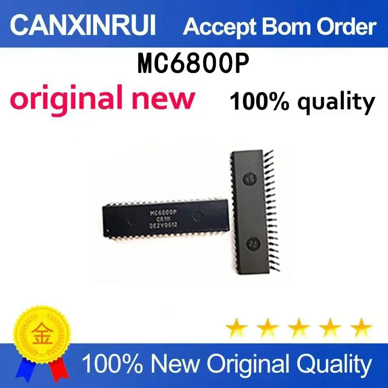 

(5pcs-100pcs）New MC6800P package patch DIP-40 8-bit microprocessor chip IC in stock