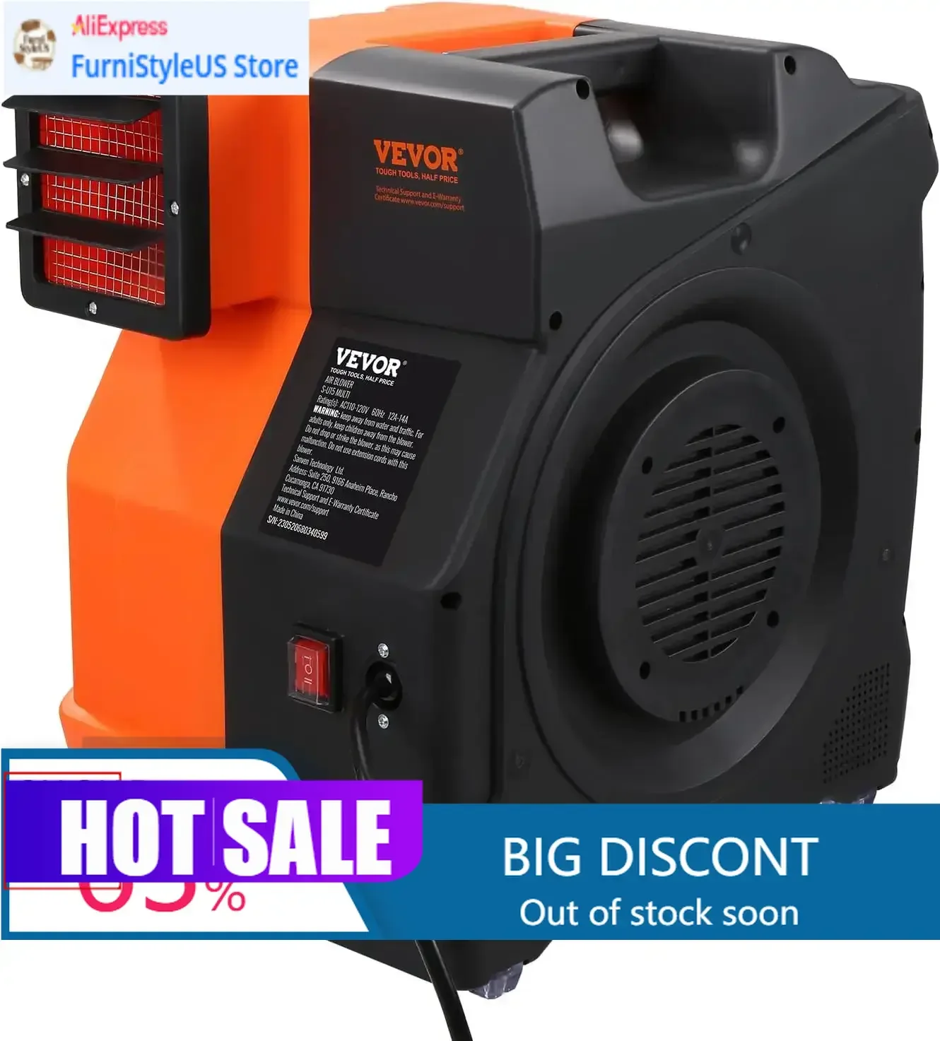 

Home Emergency Generator Inflatable Blower, 1500W, 2 & 2.1 HP Bounce House Blower, Pump Commercial Air Blower For Inflatables