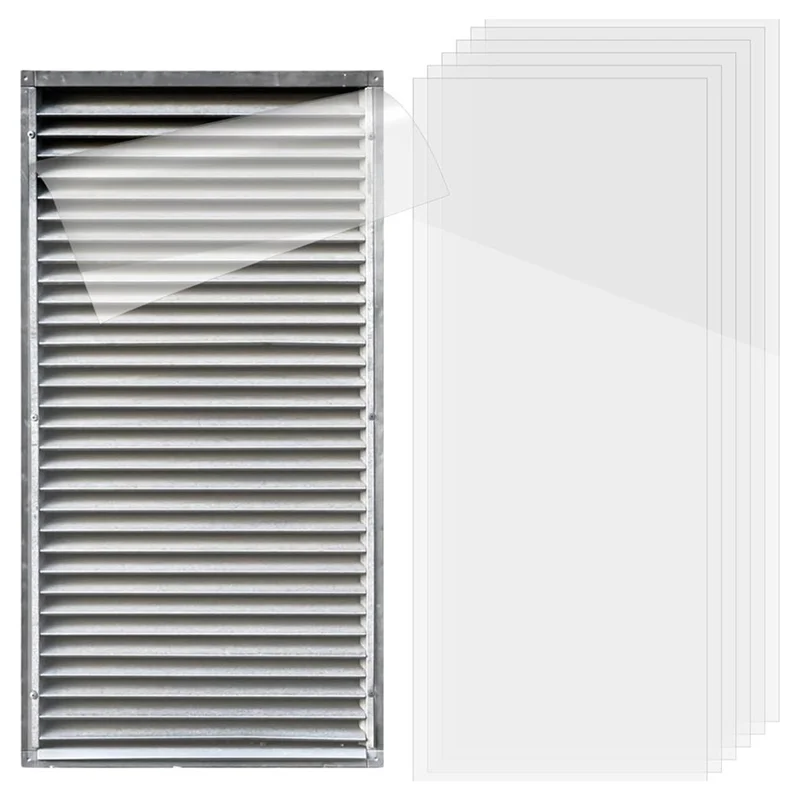 AB41-PET Vent Covers With Clear Adhesive, Plastic, Iron, Aluminum Vents For Floor RV Wall Ceiling And Air Registers