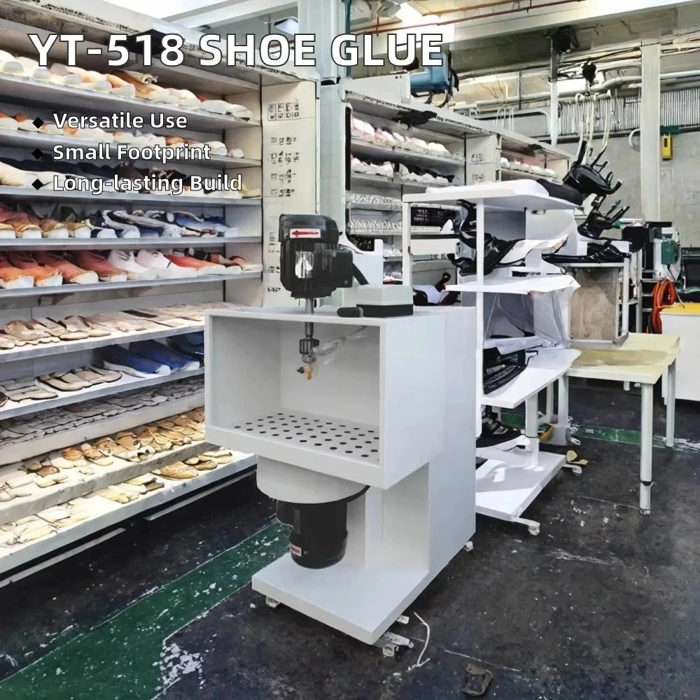 Leather production Glue spray Bench machine Manual shoe sprayer