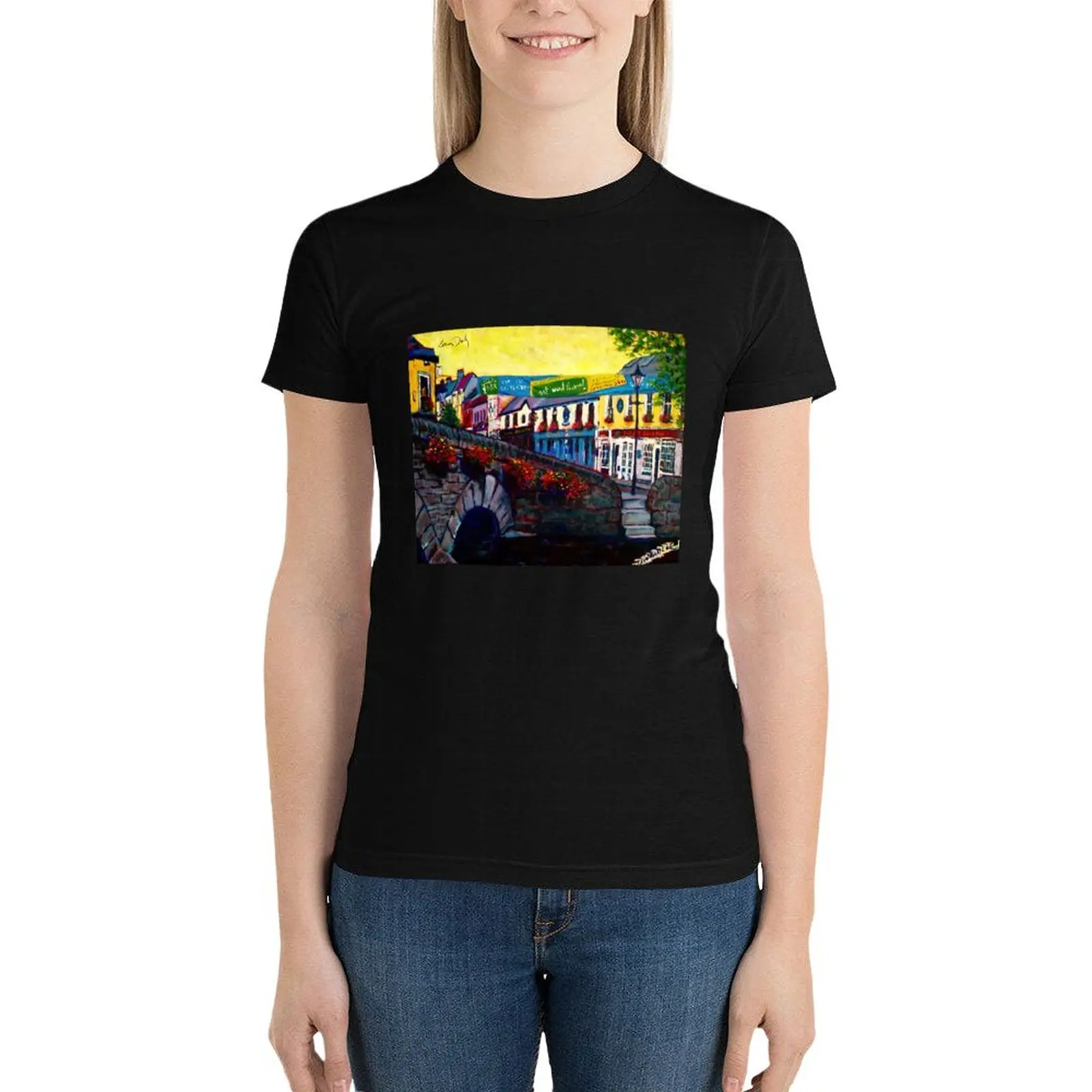 

Westport Bridge (County Mayo, Ireland) T-Shirt Blouse Female clothing Women tops