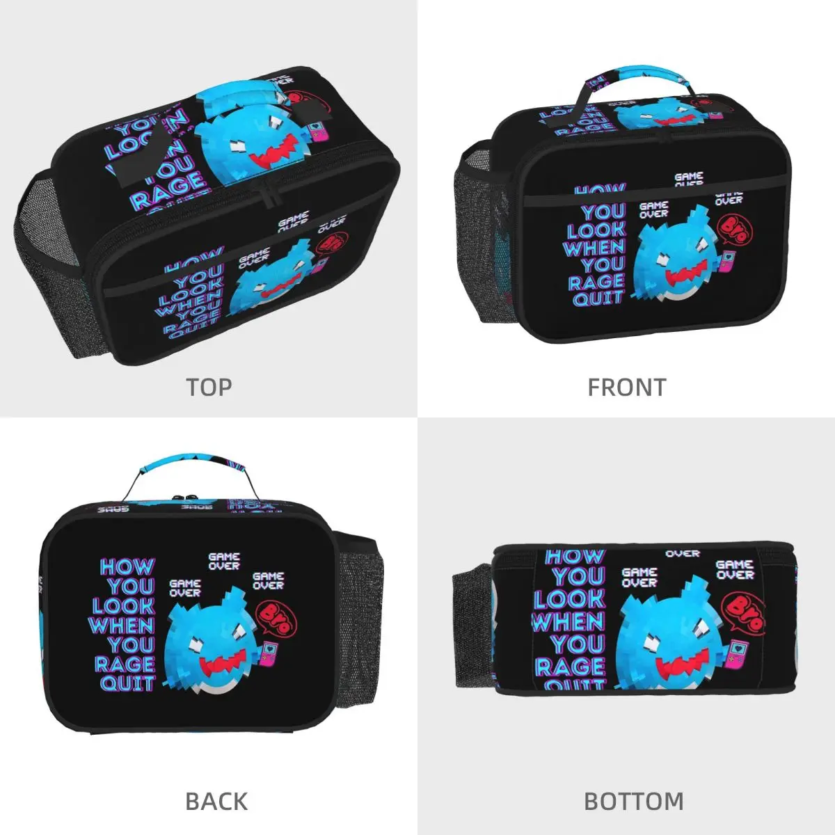Comic Cat Bugcat Capoo Bug Cat Insulated Lunch Bag for Women Office Cooler Thermal Food Box Tote Portable Lunch Boxes Container